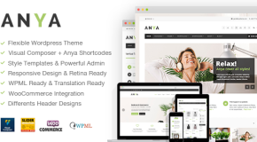 Anya – Fresh Business & Ecommerce WordPress Theme