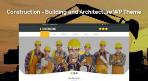 Construction – Building and Architecture WP Theme