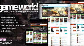 WooCommerce Game Theme – GameWorld