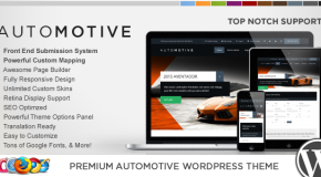 WP Pro Automotive 2 Responsive WordPress Theme