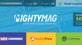 MightyMag – Magazine, Shop, Community WP Theme